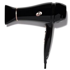 T3 Black and Rose Gold Hair Dryer